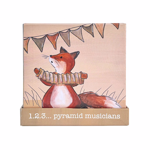 Кубики со счетом "Музыканты" от бренда Egmont Toys