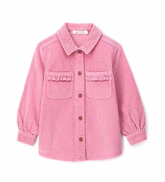 Рубашка вельветовая розового цвета от бренда Original Marines