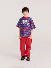 Штаны Red Bolder от бренда Bobo Choses