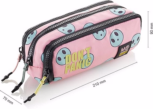 Пенал с тремя отделениями Don't Panic от бренда MiquelRius
