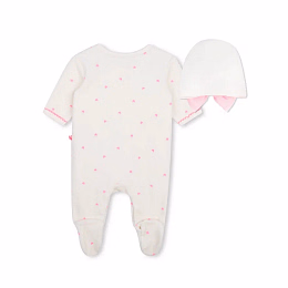Комплект из слипа и тюрбана Hearts от бренда Billieblush