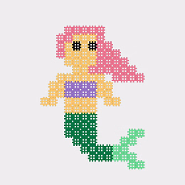 Конструктор Русалка 150 деталей от бренда Marioinex