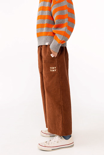 Штаны Corduroy Brown от бренда Tinycottons
