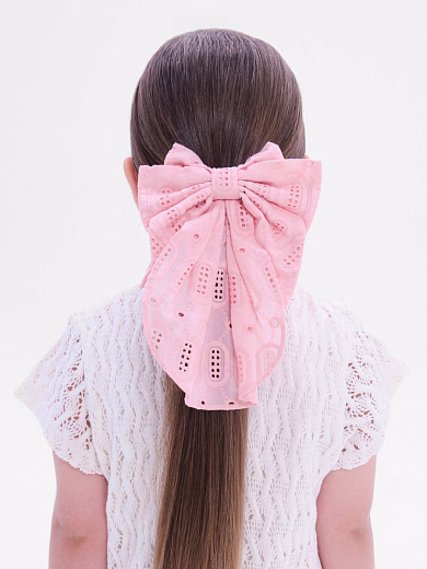 Бант для волос «Клубничный брикет» от бренда Kosa do Poyasa