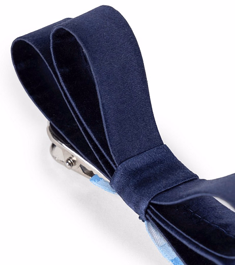 Бант «Маленькое Чудо» тёмно-синий от бренда Kosa do Poyasa