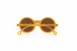 Очки KIDS Oval Sunglasses-Citrus Garden-Citrus Yellow от бренда Olivio and Co