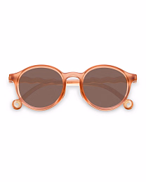Очки JUNIOR Oval Sunglasses-Breakfast Art-Fig Pink от бренда Olivio and Co