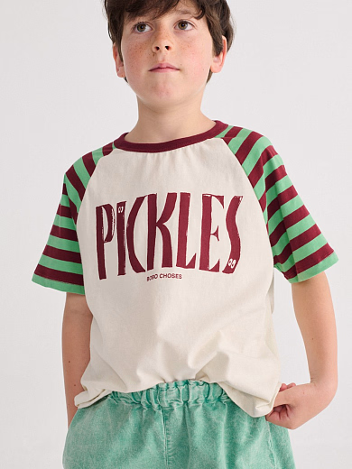 Футболка Spicy Pickles от бренда Bobo Choses Белый