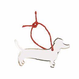 Этикетки для подарков Такса 10 шт от бренда Tim & Puce Factory