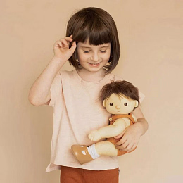 Текстильная кукла Dinkum Peanut от бренда Olli Ella