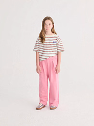 Футболка Stripes от бренда Bobo Choses Голубой
