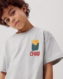 Футболка French Fries от бренда CHOOCHOO Серый