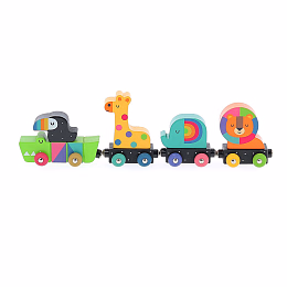 Паровозик Радуга от бренда Vilac
