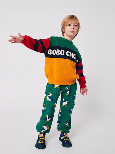 Джоггеры Green La Oca от бренда Bobo Choses