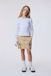 Лонгслив California White от бренда Stormies