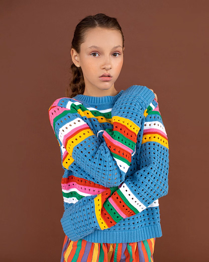 Штаны Multicolor stripes от бренда Bobo Choses