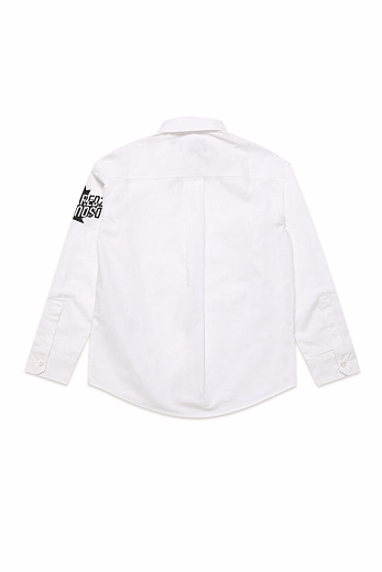 Рубашка Bianco с принтом листа от бренда Dsquared2