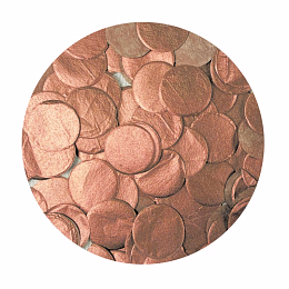 Хлопушка с конфетти Розовое золото от бренда Tim & Puce Factory