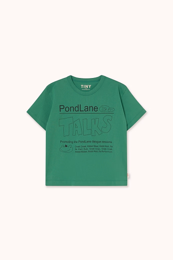 Футболка TALKS от бренда Tinycottons Зеленый