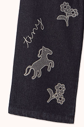 Джинсы Horses & Flowers от бренда Tinycottons