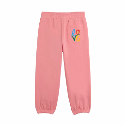 Джоггеры розового цвета от бренда Stella McCartney kids