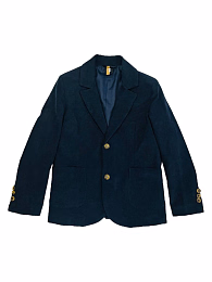 Пиджак Navy из вельвета от бренда Trussardi