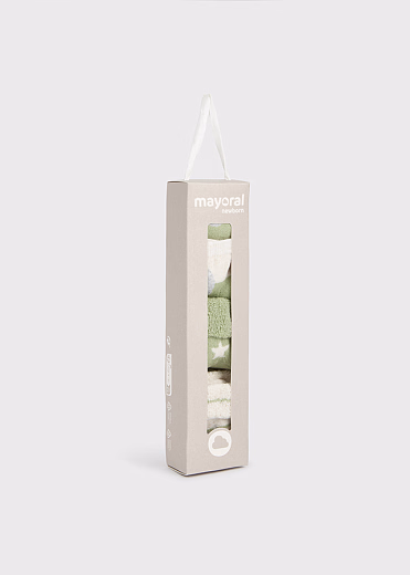 Носки махровые светло-зеленые 4 пары от бренда Mayoral