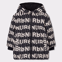 Куртка двусторонняя Letter print от бренда Boboli