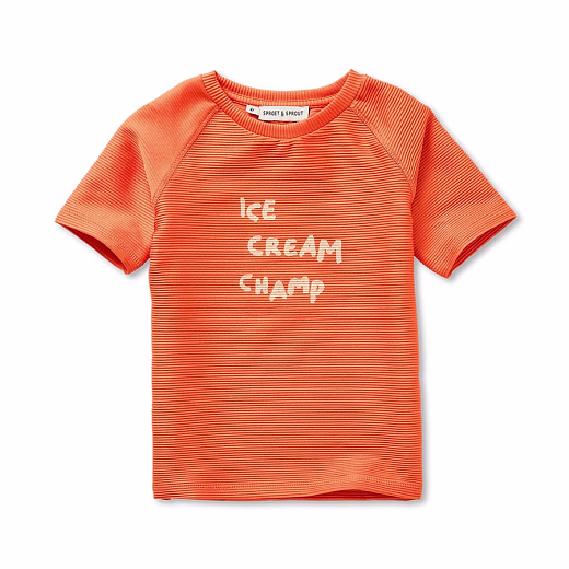 Футболка Orange Ice cream от бренда Sproet & Sprout