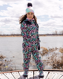 Комбинезон с радужным принтом от бренда Deux par deux