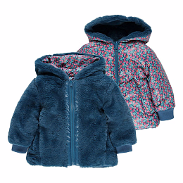 Куртка двусторонняя Flora print от бренда Boboli