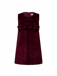 Платье Burgundy velvet от бренда Trussardi