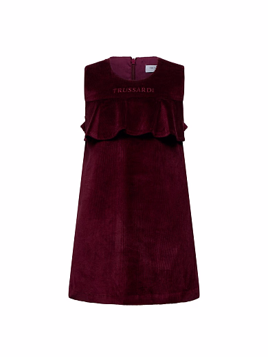 Платье Burgundy velvet от бренда Trussardi