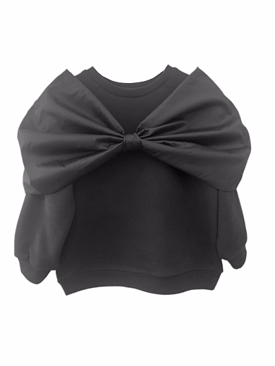 Свитшот FENELLA Black от бренда Raspberry Plum