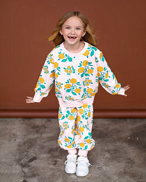 Джоггеры FLOWERS от бренда Tinycottons