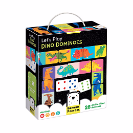 Игра домино Динозавры от бренда Banana Panda
