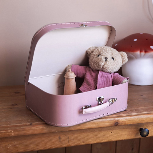 Мишка "Морризет и чемоданчик" от бренда Egmont Toys