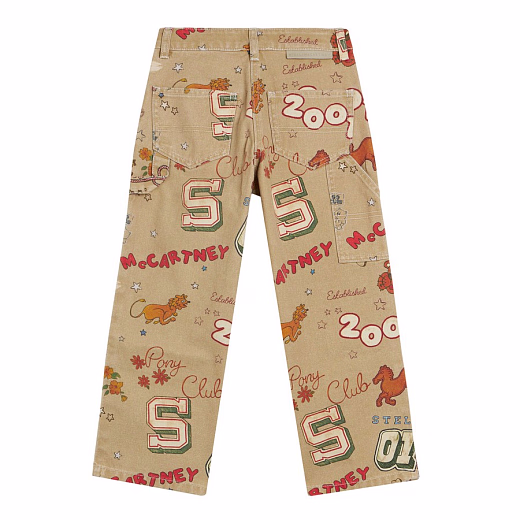 Джинсы Canvas от бренда Stella McCartney kids