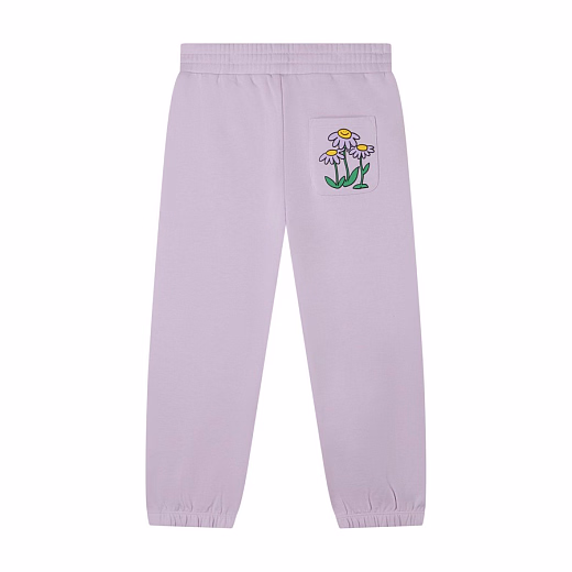 Джоггеры Lilac Flowers от бренда Stella McCartney kids