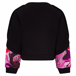 Свитшот Black Orchidee от бренда Emilio Pucci