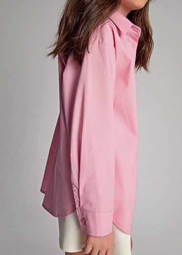 Рубашка розового цвета от бренда NOT A TOY