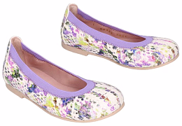 Балетки с разноцветныими мазками от бренда PRETTY BALLERINAS