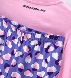 Пижама SELFIE pink от бренда Original Marines