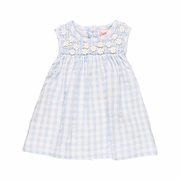 Платье в клетку виши от бренда Boboli