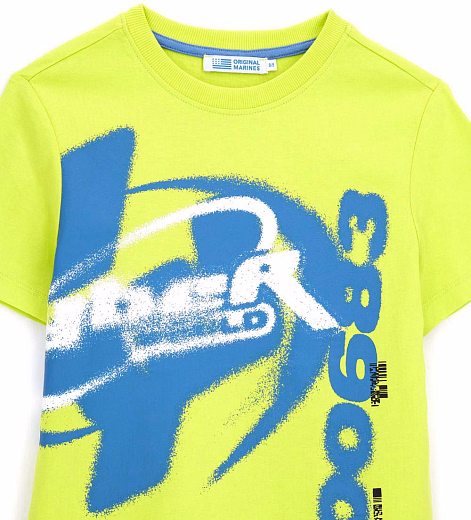 Футболка 00683 от бренда Original Marines Салатовый