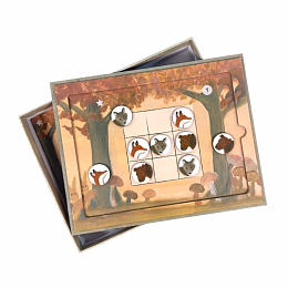 Магнитная игра судоку "Лес" от бренда Egmont Toys