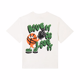 Футболка Basketball Motif от бренда Stella McCartney kids Белый