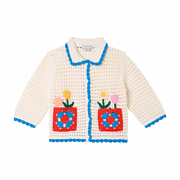 Кардиган Floral Applique от бренда Stella McCartney kids