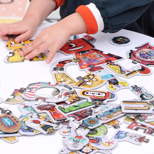 Пазлы Лаборатория роботов от бренда Banana Panda