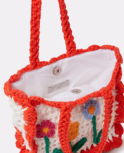 Сумка Floral Applique от бренда Stella McCartney kids